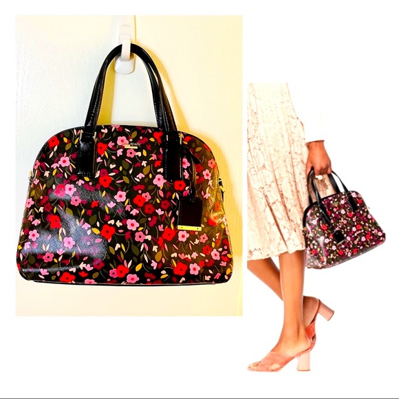 Kate Spade Floral Satchel - Picture 3 of 14